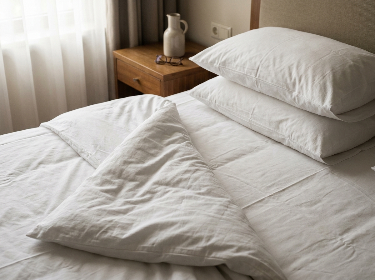 Nevresim Takımı — Pamuklu Percale — kullanım 2